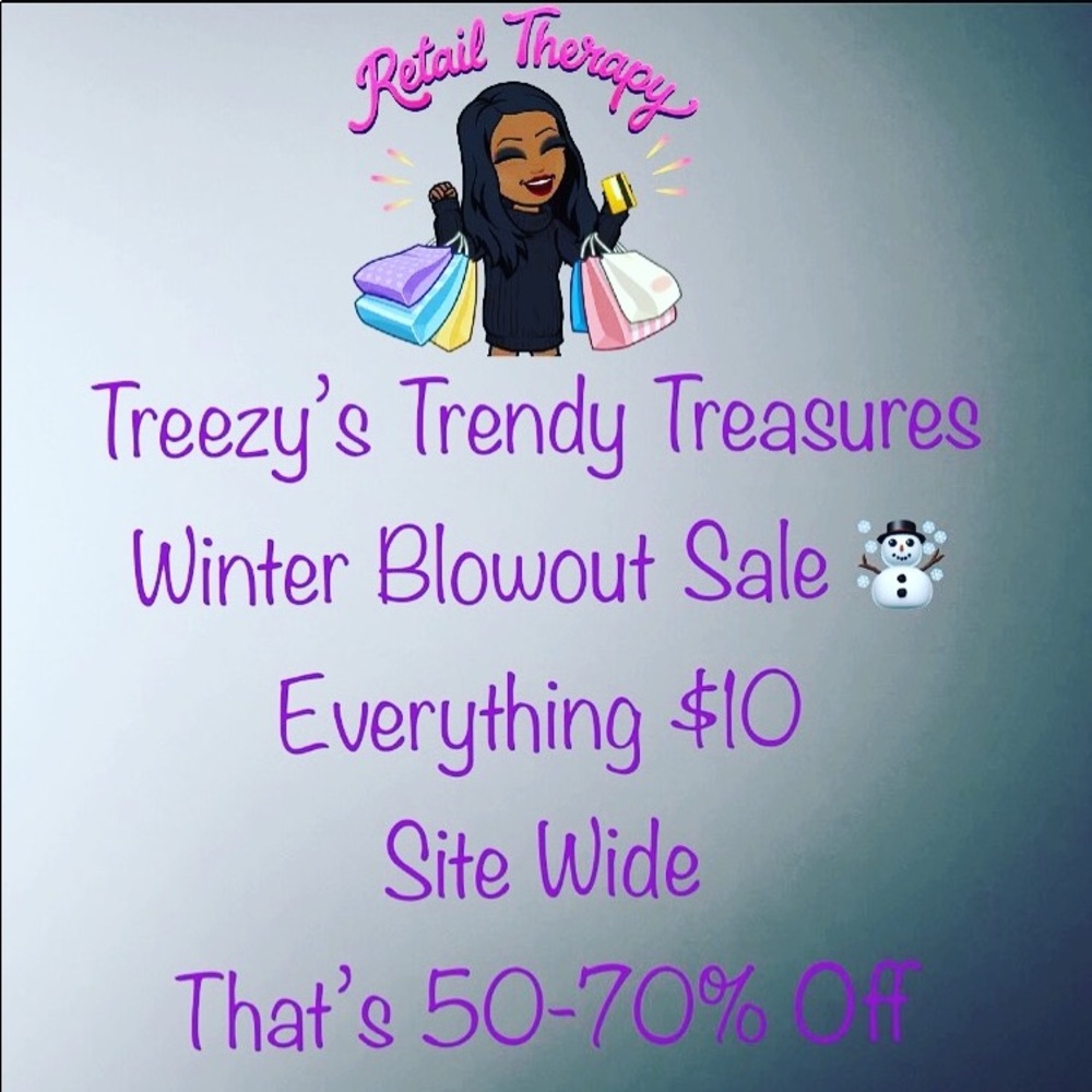 Winter Blow Out Sale ☃️